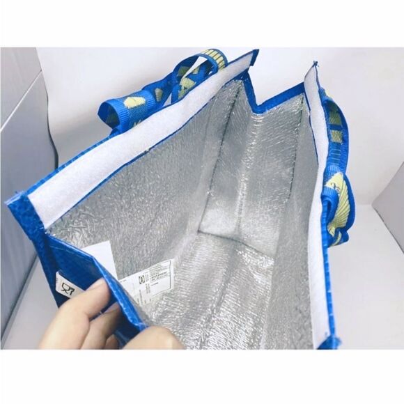 Set of (2) IKEA FRAKTA Cooler Bag, Shopping Bag Blue - Picture 6 of 8